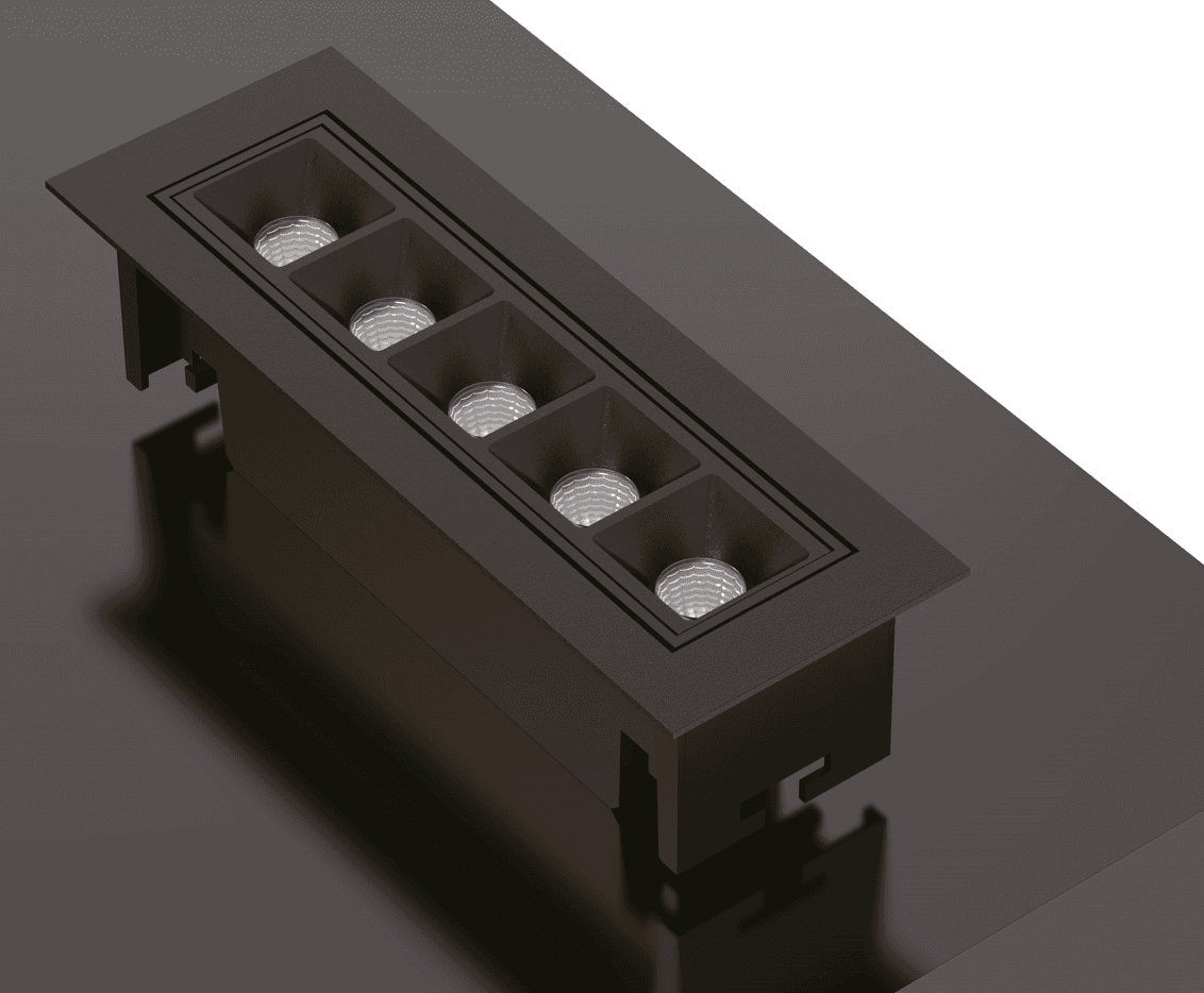 上海某办公楼智能面板灯改造案例