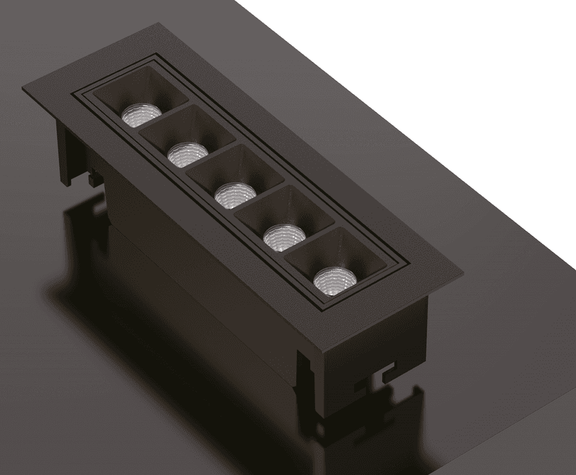 上海某办公楼智能面板灯改造案例