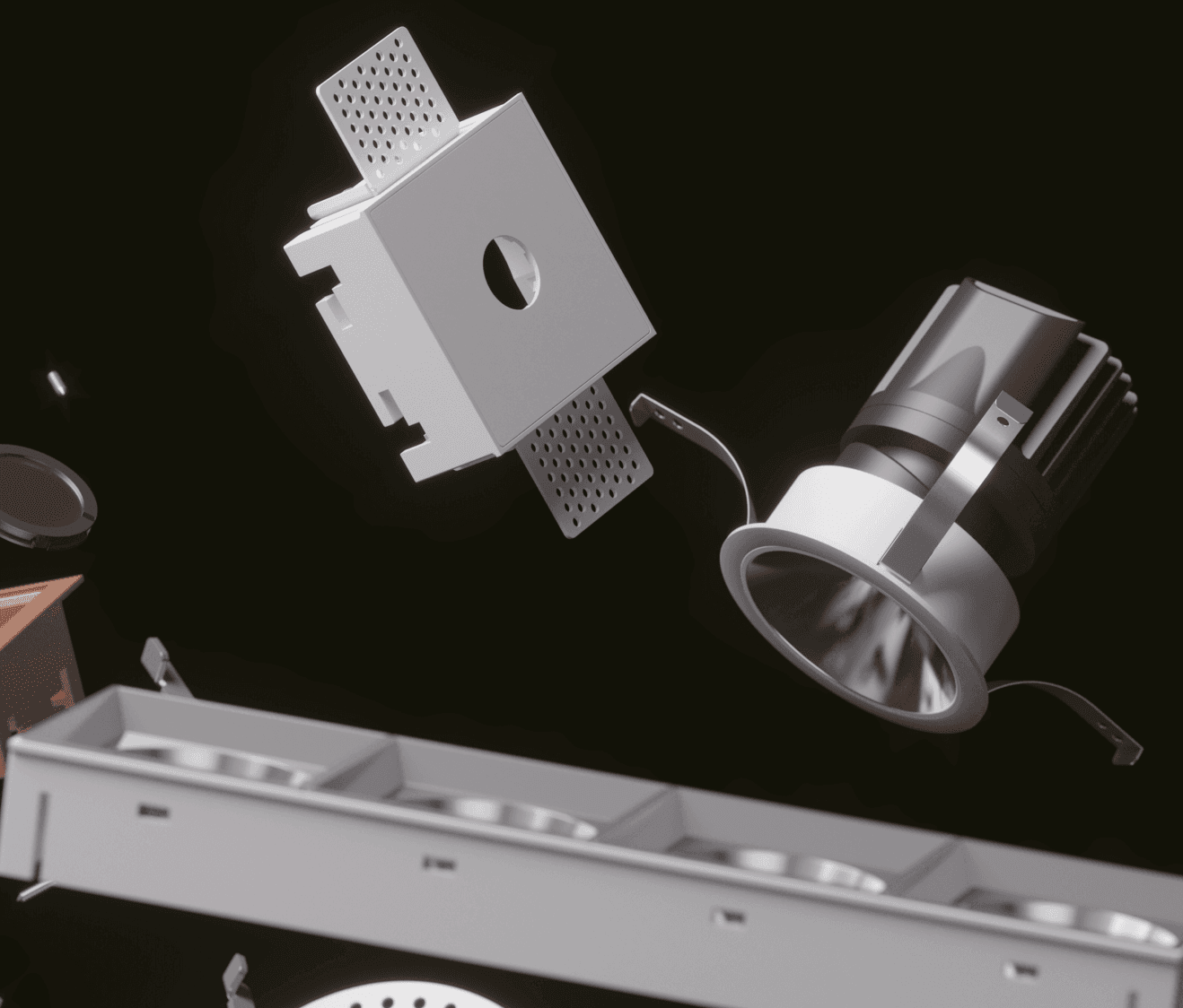 LED轨道灯 - 小型射灯系列